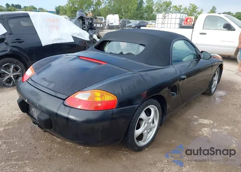 2002 Porsche Boxster из США, поврежденный, VIN WP0CA29852U623771